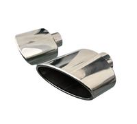 Endrohre Auspuffblenden für Mercedes SLK R171 groß oval 180x120mm 55mm Anschluß