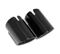 Endrohre Für 3 G20 G21 320d 320i 330i 2020+ Schalldämpferspitze Endrohr Ersatz Auspuffblende System Düse Auto Auspuffabdeckung Auspuff Blende(L R Black)