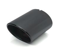 Endrohre Für Toyota Für RAV4 2019 2020 2021 2022 2023 2024 Auspuffblende Auspuffrohr Düse Schalldämpfer Spitze Autozubehör Auspuff Blende(Titanium Black)