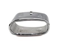 Endrohre Für Z3 1.8 1.9 Cabrio Endrohrblende 53x113mm / 90mm 18129416186 Endrohrspitze Auspuffblenden Mit OEM-Teilepassform Auspuff Blende(Chrome)