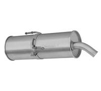 Endschalldämpfer 08.037 ASMET für PEUGEOT 206 Schrägheck