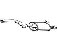 Endschalldämpfer 105-229 BOSAL für AUDI A4 B6 A4 B7 A4 B7 Avant A4 B6 Avant