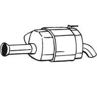 BOSAL 165-023 Endschalldämpfer
