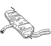 Endschalldämpfer Bosal 227-231