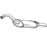 BOSAL Endschalldämpfer 105-017