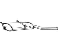 Bosal Endschalldämpfer 135-235 für Citroën Xsara Break/Kasten/Kombi