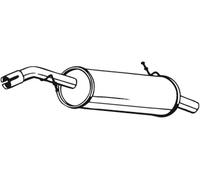 Bosal Endschalldämpfer 135-617 passend für Citroën C3 I