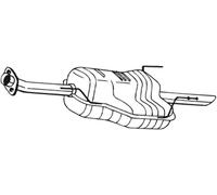 Endschalldämpfer Bosal 185-155
