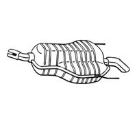 Endschalldämpfer BOSAL 185-469