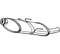 Endschalldämpfer Bosal 190-863