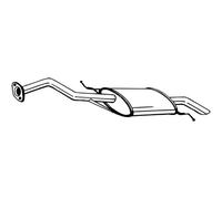 Endschalldämpfer BOSAL 278837