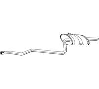 BOSAL Endschalldämpfer 288327 für TOYOTA