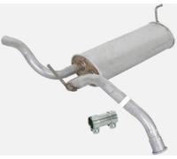 Endschalldämpfer Endtopf Auspuff für Citroen C1 Peugeot 107 Toyota Aygo 1,0
