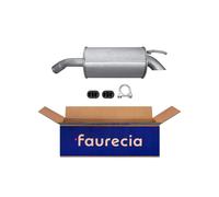 Hella Endschalldämpfer 8LD 366 031-431 hinten Easy2Fit mit Anbauteilen für Opel/Vauxhall