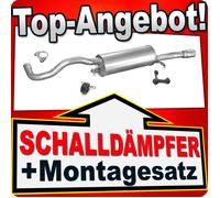 Endschalldämpfer für AUDI A4 1.6 Stufenheck Kombi Avant 11.1994-09.2001 Auspuff