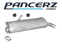 Endschalldämpfer für Citroen Berlingo Peugeot Partner 1.9 Diesel ab 2002
