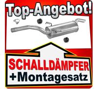 Endschalldämpfer für CITROEN JUMPY FIAT SCUDO PEUGEOT EXPERT 1.9D 1.6 1995-2007