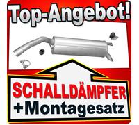 Endschalldämpfer für FIAT BRAVO II STILO 1.4 1.6 16V 1.6 1.9 JTD ab 2007 Auspuff