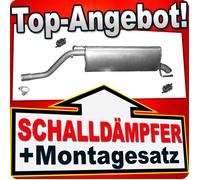 Endschalldämpfer für FIAT GRANDE PUNTO und EVO (199) / OPEL CORSA D 1.4 ab 2005