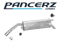Endschalldämpfer für Fiat Stilo 1.2 Schrägheck 2001-11.2003