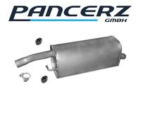 Endschalldämpfer für Ford Fiesta & Mazda 2 1.4 TDCI / CITD 2001-2007