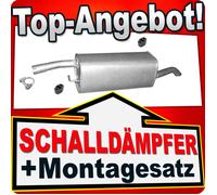 Endschalldämpfer für FORD FUSION 1.4 16V 80PS ab 06.2002 Auspuff