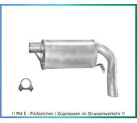 Endschalldämpfer für Ford Galaxy (WGR) 2.0 2.8 85/128KW Auspuff Schelle