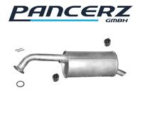 Endschalldämpfer für Mazda Premacy (CP) 2.0 TD 1.8/1.9 2.0 1999-2005 Endtopf