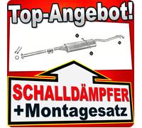 Endschalldämpfer für MERCEDES W168 A140 A160 A190-SWB Auspuff Endtopf