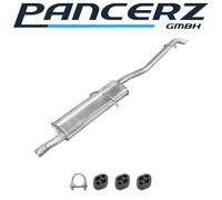 Endschalldämpfer für Mercedes W168 A160 A170 1.7 CDI SWB Endtopf