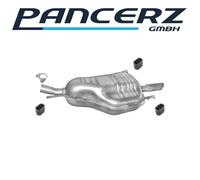 Endschalldämpfer für Opel Astra G 1.6 1.8 Schrägheck 09.2003-09.2004