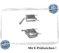 Endschalldämpfer für Opel Vectra C, GTS 2.0 2.2 3.2 Auspuff Endtopf