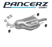 Endschalldämpfer für Opel Zafira A 2.0 Di DTI 82/101 PS 1999-2005