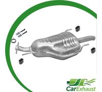 Endschalldämpfer für OPEL ZAFIRA A 2.0 DI DTI 82/101 PS 1999-2005 Auspuff