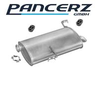 Endschalldämpfer für Peugeot 206 1.4 HDI 1.1 1.4 1.6 Kombi 2001-2007