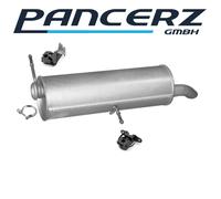 Endschalldämpfer für Peugeot 307 2.0 16V Kombi 2002-2005