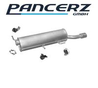 Endschalldämpfer für Peugeot 307 CC 2.0 16V 136PS 10.2003-06.2005