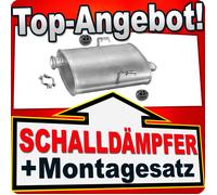 Endschalldämpfer für PEUGEOT 406 2.0 2.2 HDI 66/80/100 kW 1998-2004 Auspuff