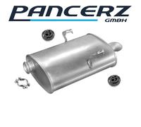 Endschalldämpfer für Peugeot 406 2.0 2.2 HDI 90/110/136 PS 1998-2004