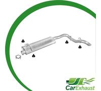 Endschalldämpfer für RENAULT MASTER 2 II OPEL MOVANO 2.8 TD DTI Auspuff
