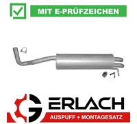 Endschalldämpfer für Skoda Rapid Spaceback 1.4 TSI 10793