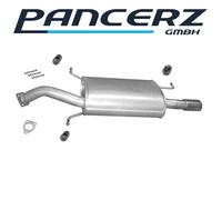 Endschalldämpfer für Volvo S40 V40 1.6 109PS 1.8 122PS 2.0 136 PS 01-04