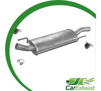 Endschalldämpfer für VW GOLF 3 III 4 IV 1.9 D TD 1.6 1.6 2.0 Fließheck Cabrio