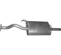 Endschalldämpfer hinten 09.21 POLMO für HONDA CIVIC VI Fastback