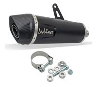 Endschalldämpfer LeoVince SLIP-ON SBK NERO, Edelstahl, Carbon für Triumph Tiger