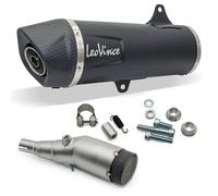 LEOVINCE SCHWARZER AUSPUFFSCHALLDAMPFER HONDA ADV 350 22-24 INOX-COD.14079K