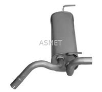 Endschalldämpfer Mittelschalldämpfer 05.248 ASMET für OPEL ASTRA J
