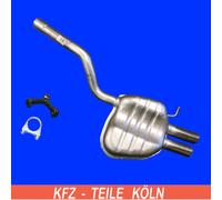 ENDSCHALLDÄMPFER + Montagesatz für SKODA OCTAVIA II (1Z3) (1Z5) 2.0 FSI