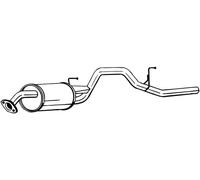 BOSAL 281-087 Endschalldämpfer