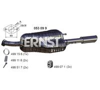 ERNST Endschalldämpfer Auspuff ESD für OPEL ASTRA G COUPE + CABRIO 1.6-2.2 16V